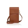 Betsy & Floss Women's Brown Vico Small Crossbody Bag In Tan In Brown