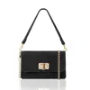Betsy & Floss Women's Cori Suede Handbag And Clutch Bag In Black In Black