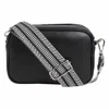 Betsy & Floss Women's Crossbody Bag In Black With Interchangable Strap In Black
