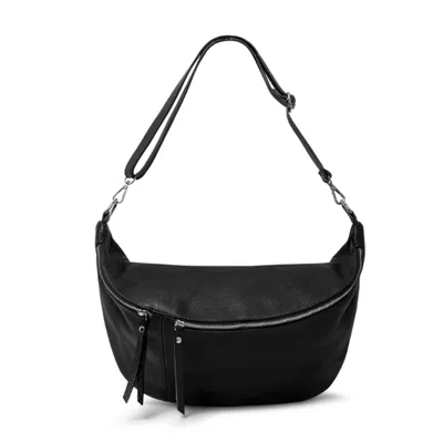 Betsy & Floss Women's Emilia Large Crossbody Waist Bag In Black