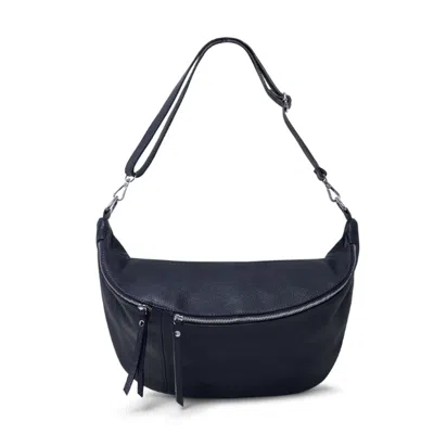 Betsy & Floss Women's Emilia Large Crossbody Waist Bag In Navy Blue