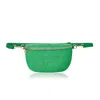 Betsy & Floss Women's Enna Raffia Crossbody And Waist Bag In Green In Green