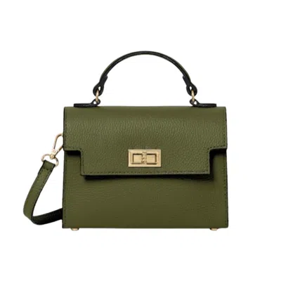 Betsy & Floss Women's Forli Top Handle Handbag In Olive Green
