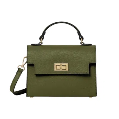 Betsy & Floss Women's Forli Top Handle Handbag - Olive Green
