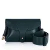 Betsy & Floss Women's Green Large Luca Crossbody Bag In Teal In Green