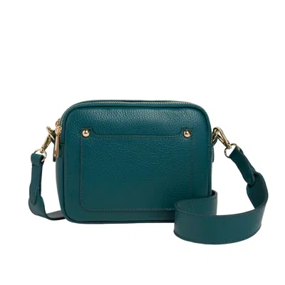 Betsy & Floss Women's Green Sienna Crossbody Bag In Dark Teal