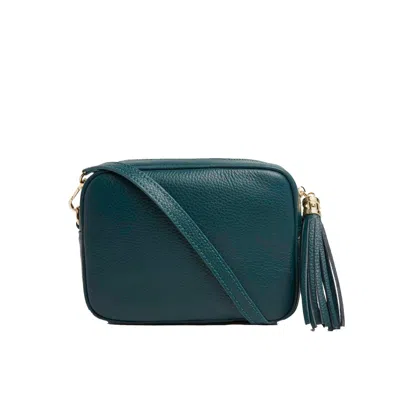 Betsy & Floss Women's Green Verona Crossbody Tassel Bag In Teal