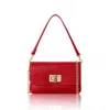 Betsy & Floss Women's Jesi Handbag And Clutch Bag In Red In Red