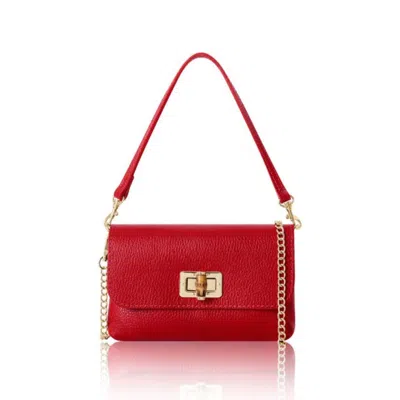 Betsy & Floss Women's Jesi Handbag And Clutch Bag In Red