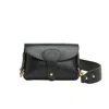 Betsy & Floss Women's Large Luca Crossbody Bag In Black In Black