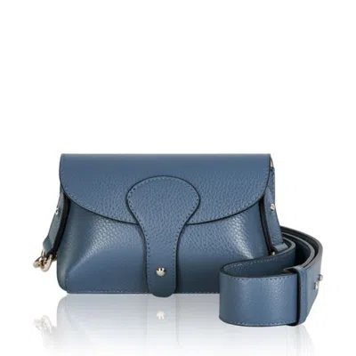 Betsy & Floss Women's Large Luca Crossbody Bag In Denim Blue