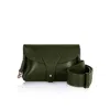 Betsy & Floss Women's Large Luca Crossbody Bag In Olive Green