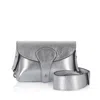Betsy & Floss Women's Large Luca Crossbody Bag In Silver In Silver