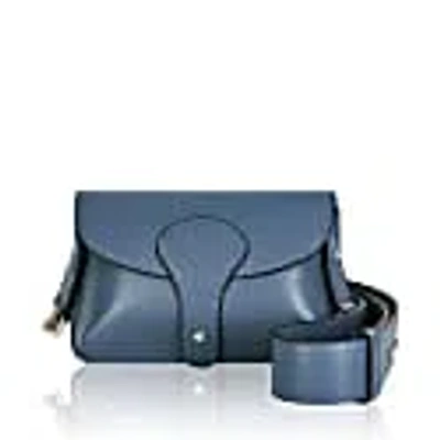 Betsy & Floss Luca Small Crossbody Bag In Denim Blue