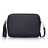 Betsy & Floss Women's Modena Large Crossbody Tassel Bag In Navy Blue In Blue