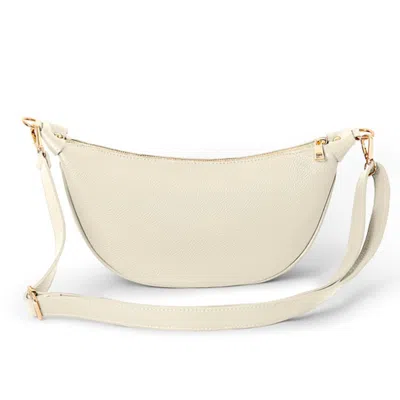 Betsy & Floss Women's Neutrals Ambra Crossbody Waist Bag In Cream In White