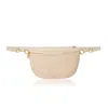Betsy & Floss Women's Neutrals Enna Raffia Crossbody And Waist Bag In Light Taupe In Multi