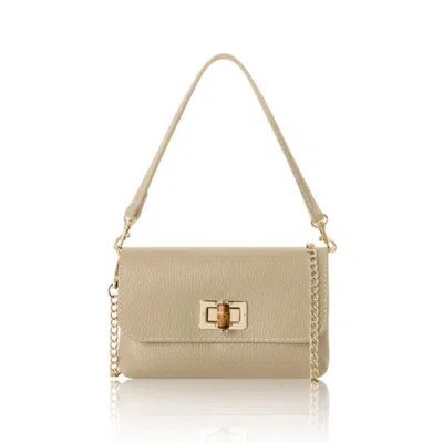 Betsy & Floss Women's Neutrals Jesi Handbag And Clutch Bag In Light Taupe In Multi