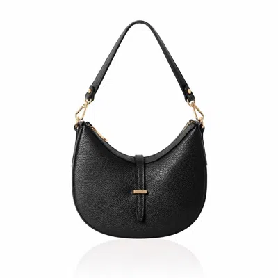 Betsy & Floss Women's Pienza Crescent Bag -with Two Straps In Black