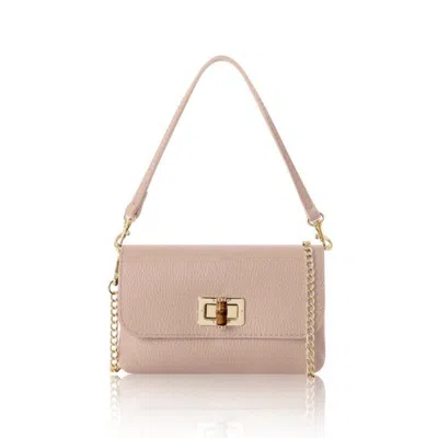 Betsy & Floss Women's Pink Jesi Handbag And Clutch Bag In Blush