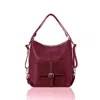 Betsy & Floss Women's Pink / Purple Sarno Backpack And Tote Bag In Burgundy