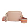 Betsy & Floss Women's Pink / Purple Verona Crossbody Tassel Blush Bag With Orange Aztec Strap In Pink/purple