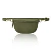Betsy & Floss Women's Rivoli Suede Crossbody & Waist Bag In Olive Green In Green