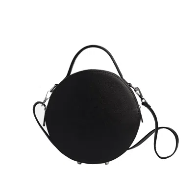 Betsy & Floss Women's Rome Round Circle Crossbody Bag In Black