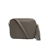 Betsy & Floss Women's Silver Verona Crossbody Tassel Bag In Cinder In Silver