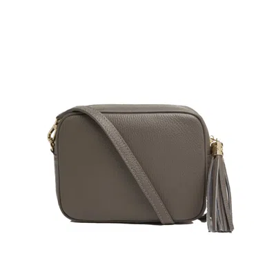 Betsy & Floss Women's Silver Verona Crossbody Tassel Bag In Cinder