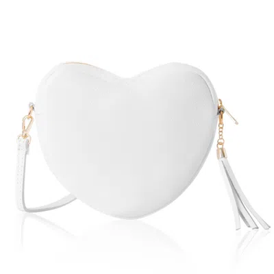 Betsy & Floss Women's Venice Heart Bag In White
