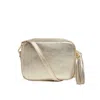 Betsy & Floss Women's Verona Crossbody Tassel Bag In Gold In Gold
