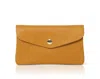 Betsy & Floss Women's Yellow Medium Popper Leather Purse In Mustard In Yellow