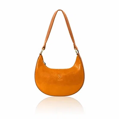 Betsy & Floss Women's Yellow Parma Crescent Bag In Caramel