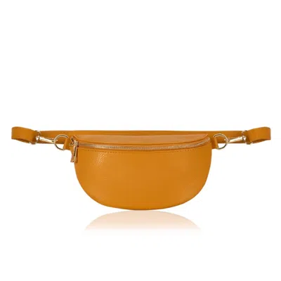 Betsy & Floss Women's Yellow Zadar Crossbody Waist Bag In Mustard