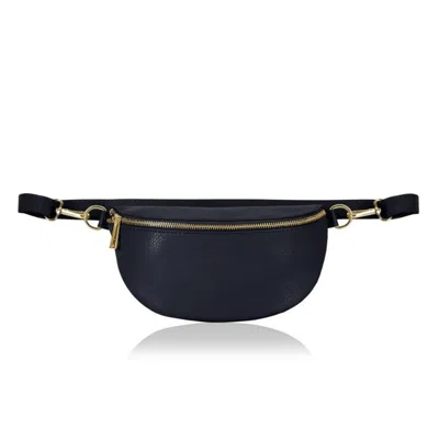 Betsy & Floss Women's Zadar Crossbody And Waist Bag In Navy Blue