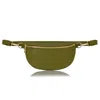 Betsy & Floss Women's Zadar Crossbody Waist Bag In Olive Green In Green