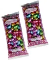 Betsy Ann Chocolates Easter Milk Chocolate Foil Eggs, 2 Pack In No Color