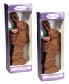 Betsy Ann Chocolates Milk Chocolate Standing Bunny, Set Of 2