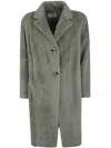 Betta Corradi 2 Bottons Coat In Green