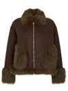 Betta Corradi Coats Brown In Brown