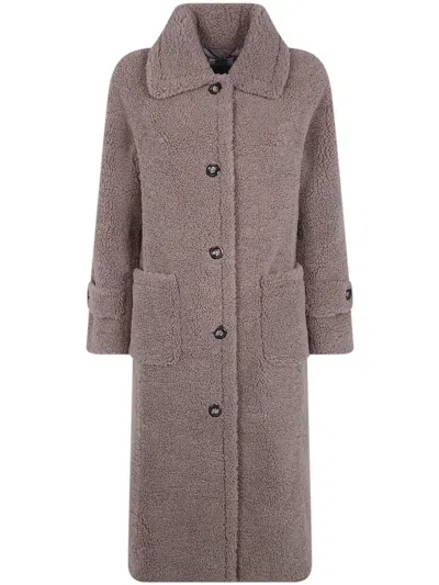 Betta Corradi Coat Long In Beige