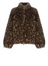 Betta Corradi Faux Fur Coat In Brown