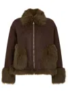 Betta Corradi Coats Brown In Brown