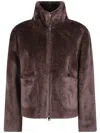 Betta Corradi Reversible Faux-fur Jacket In Multi