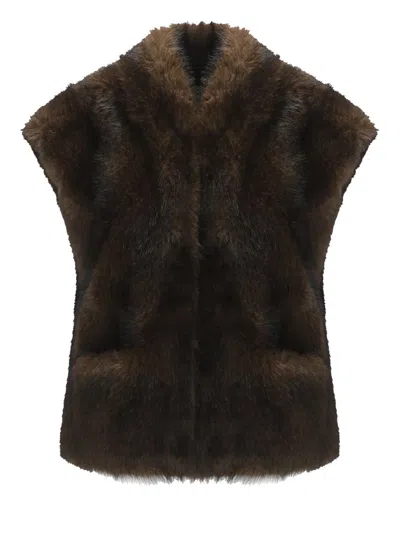 Betta Corradi Jackets In Brown