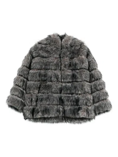 BETTA CORRADI OVERSIZED FAUX FUR JACKET BETTA CORRADI