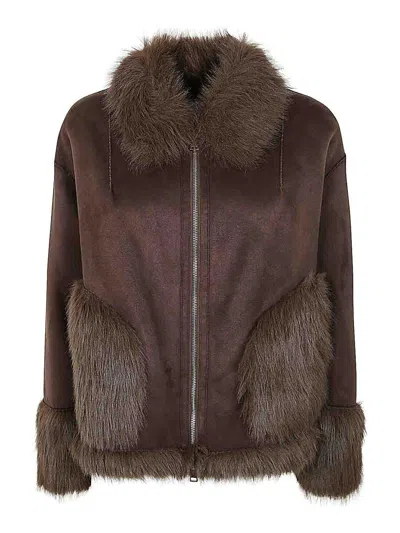 BETTA CORRADI CHAQUETA CASUAL - MARRÓN