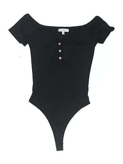 Pre-owned Better Be Bodysuit In Black