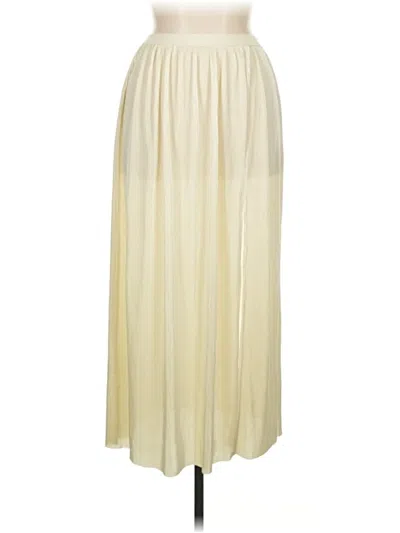 Pre-owned Better Be Casual Skirt In Ivory